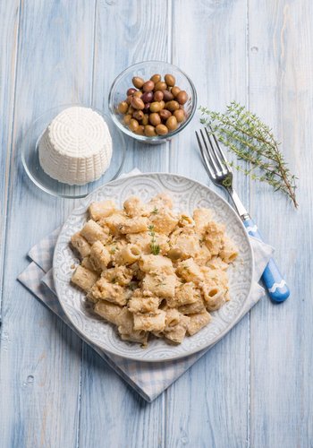 Recipe Ricotta and Olive Pasta