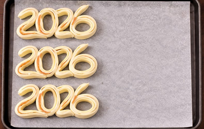 Preparing the 2026 puff pastry place cards