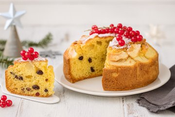 Recipe Apple Panettone Cake
