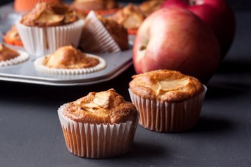 Recipe Apple and Rum Raisin Muffins