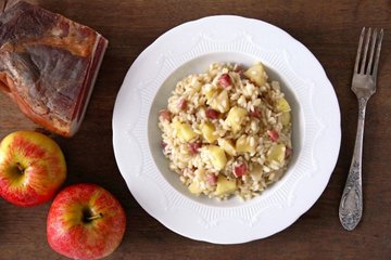 Recipe Apple and Speck Risotto