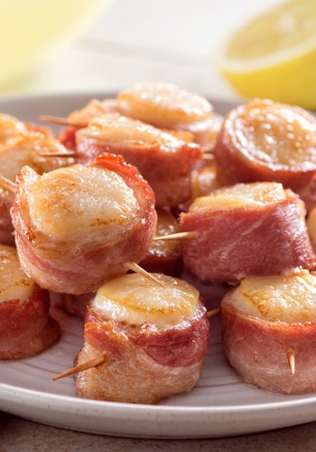 Recipe Bacon-Wrapped Scallops