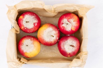 Preparing baked apples, photo 4