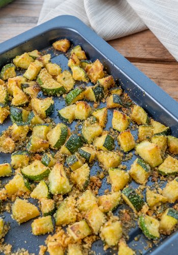 Recipe Baked Breadcrumb Zucchini