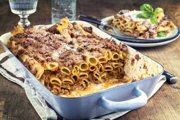 Recipe Baked Ziti with Ragù