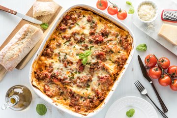 Recipe Baked Lasagna Bolognese