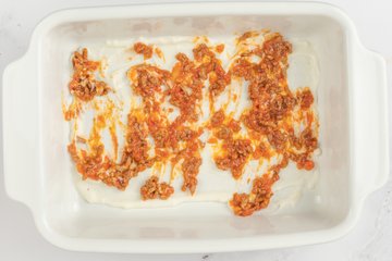 Making the baked lasagna bundles, step 16