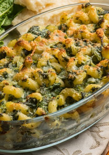Recipe Baked Pasta with Gorgonzola and Spinach