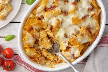 Recipe Baked Pasta with Meat Ragù and Béchamel