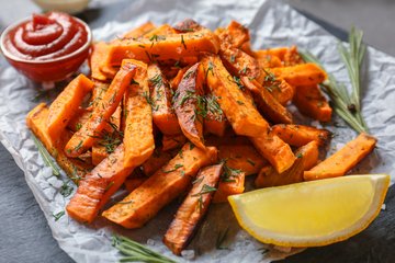 Recipe Baked Sweet Potatoes with Rosemary