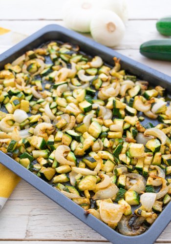 Recipe Baked Zucchini and Onions