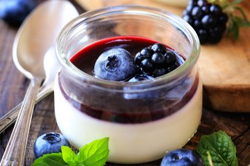 Recipe Blueberry Panna Cotta