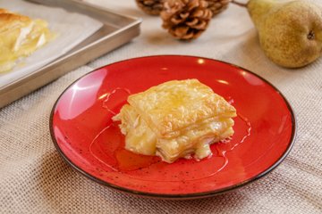 Recipe Brie and Pear Millefeuille