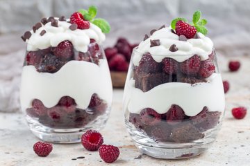Recipe Brownie Trifle with Mascarpone Cream