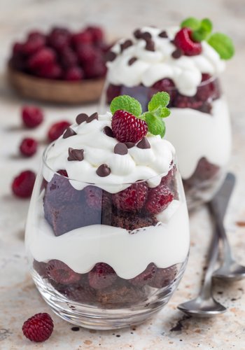 Recipe Brownie Trifle with Mascarpone Cream