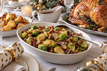 Recipe Brussels Sprouts with Chestnuts and Bacon