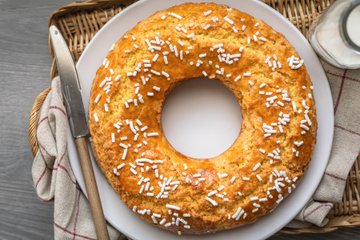 Recipe Bussolano (Mantuan Ring Cake), the Original Recipe