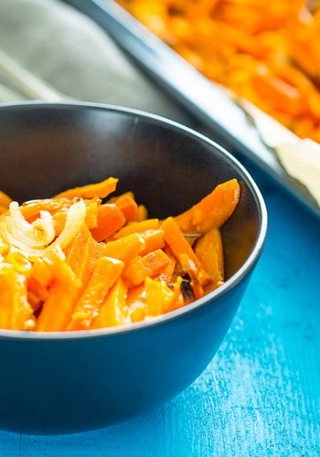 Recipe Carrots with Roquefort Sauce