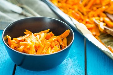 Recipe Carrots with Roquefort Sauce
