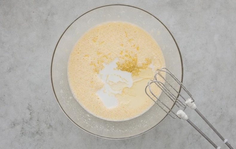 Chocolate Ciambellone: step 1