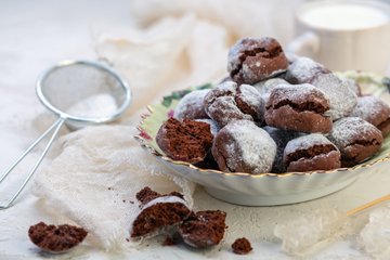 Recipe Chocolate Crinkle Cookies