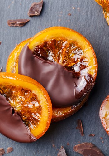 Recipe Chocolate-Dipped Candied Orange Slices