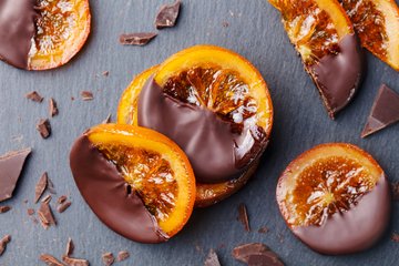 Recipe Chocolate-Dipped Candied Orange Slices
