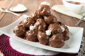 Recipe Chocolate Profiteroles