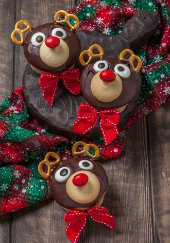 Recipe Christmas Reindeer Muffins