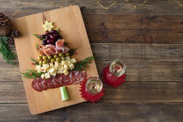 Recipe Christmas Cheese and Charcuterie Board
