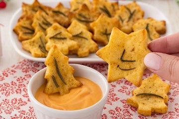 Recipe Christmas Potato Stars and Trees