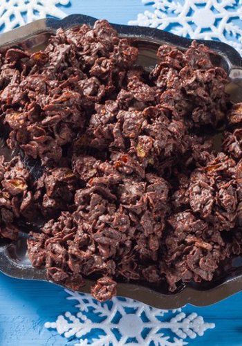 Recipe Christmas Schoko-Crossies (Chocolate Cornflake Clusters)