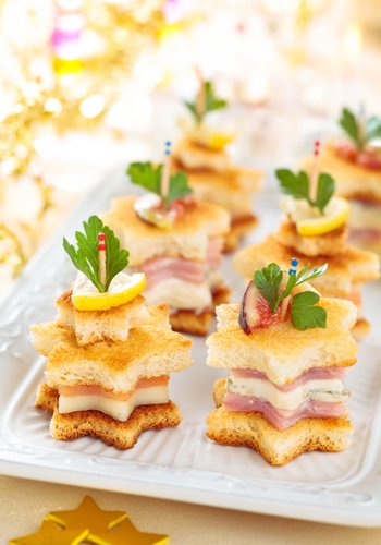 Recipe Christmas Star Mini Sandwiches