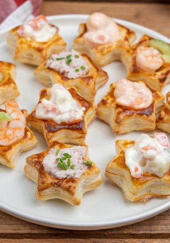 Recipe Christmas Star Vol-au-Vents