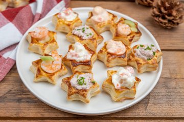Recipe Christmas Star Vol-au-Vents