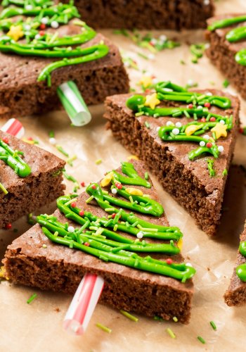 Recipe Christmas Tree Brownies