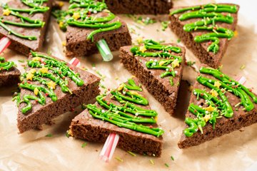 Recipe Christmas Tree Brownies