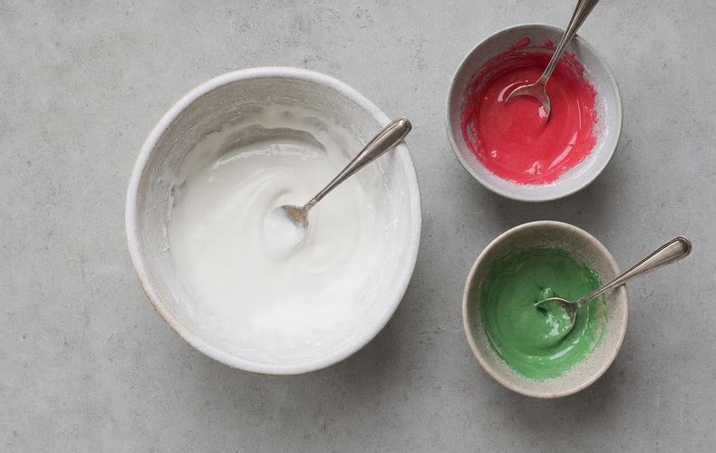 Cinnamon Cookies, step 3: making the glaze