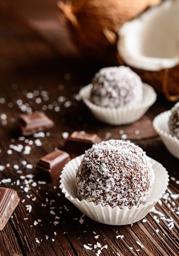 Recipe Coconut and Cocoa Truffles