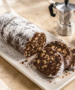 Recipe Coffee Cookie Salami