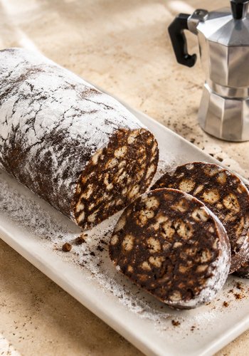 Recipe Coffee Cookie Salami