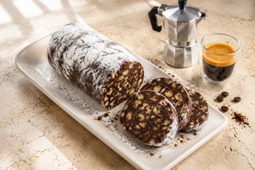 Recipe Coffee Cookie Salami