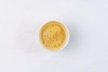 Making coffee panna cotta, photo 4