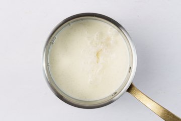 Making coffee panna cotta, photo 6