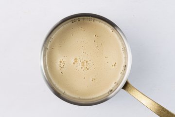 Making coffee panna cotta, photo 9