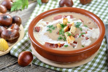 Recipe Creamy Chestnut Soup