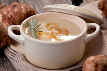 Recipe Creamy Jerusalem Artichoke Soup