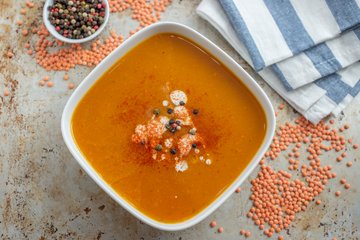 Recipe Creamy Red Lentil Soup