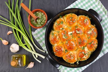 Recipe Danubio Salato (Savory Pull-Apart Brioche)