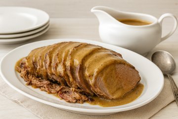 Recipe Super Easy Veal Roast with Cream
